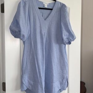Cynthia Rowley Light Blue Midi Dress
